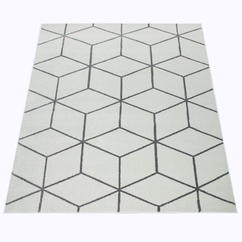 Anar Geometric Area Rug, Rectangle 60 x 100cm