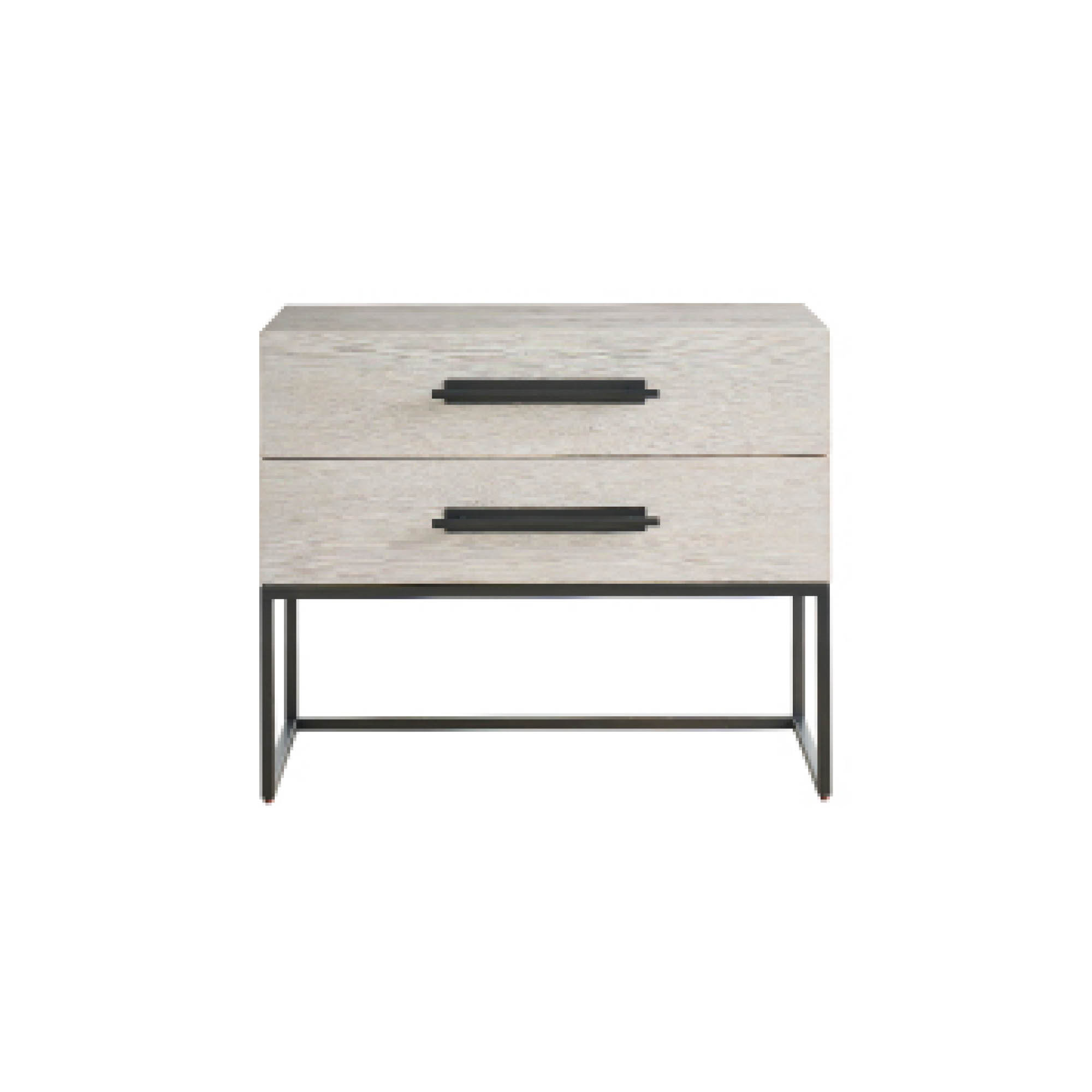 Baxley 2 - Drawer Nightstand, Ivory