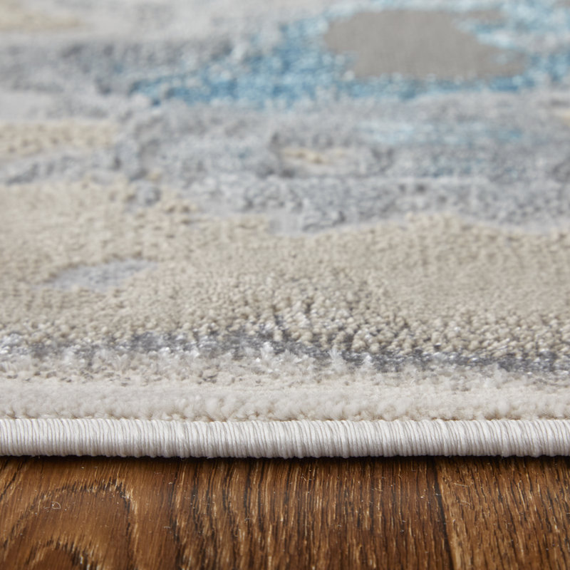 Tapis taupe Jewel, Rectangle 6 pi 7 po x 9 pi 6 po