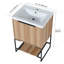 Meuble-lavabo autoportant de 24 po avec lavabo en résine BVA01124MP-1, (W99981917)-115922399
