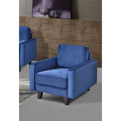 Fauteuil capitonné de 30,5 po de largeur conforme Stuyvesant CAL117