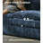 Drago 58'' Modern Square Arm Loveseat Sofa-683119696
