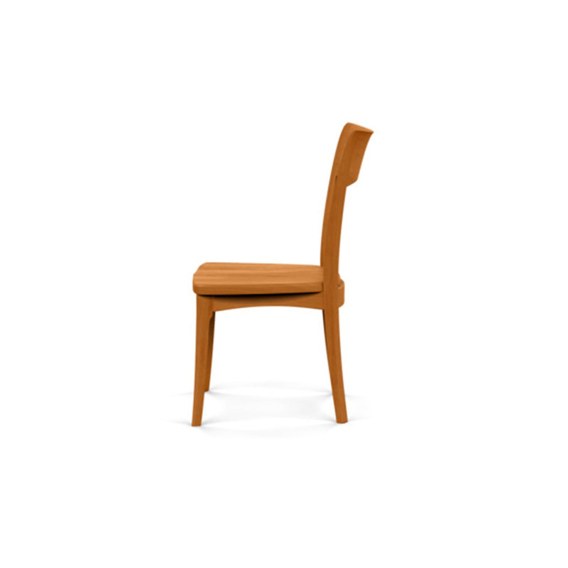 Chaise d'appoint Ingrid, Cerisier naturel, Aucun