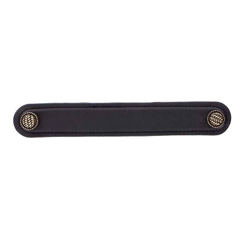 Cestino 3" Center to Center Appliance Pull, 6", Antique Brass