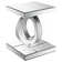 Breena 3-Piece Mirrored Coffee And End Table Set Silver