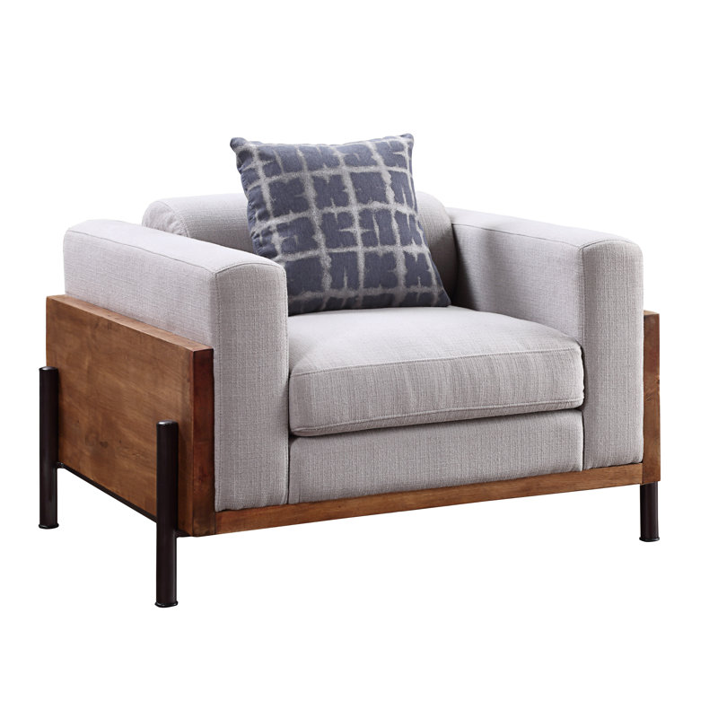 Fauteuil en polyester H 45 po Hogan