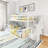 Jahzlynn Kids Twin Over Full Bunk Bed-1467850157