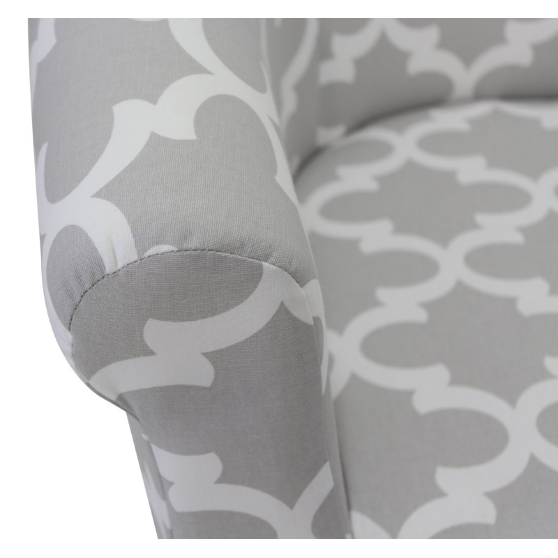 Cayeman 30.5" Wide Polyester Barrel Chair
