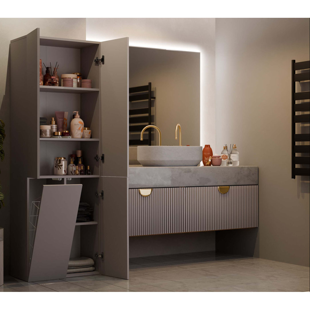 60 x 174 cm Badschrank Ritsaert