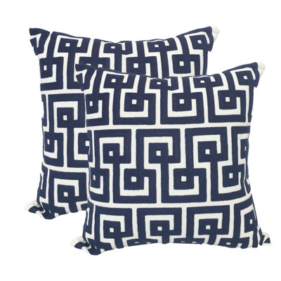  Square Cotton Pillow Cover & Insert