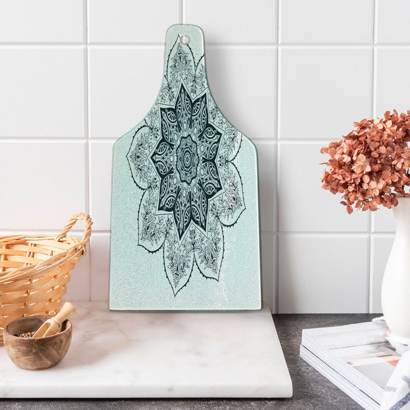 Planche à découper en verre trempé Ambesonne