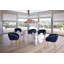 Parchment Upholstered Arm Chair-1826679983