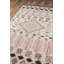 Tahoe Wool Southwestern Area Rug in Pink/Beige/Black-2086399115