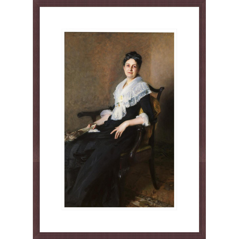 Elizabeth Elizabeth Marquand par John Singer Sargent, impression giclée sur cadre, H 21,75 po x l 15,73 po