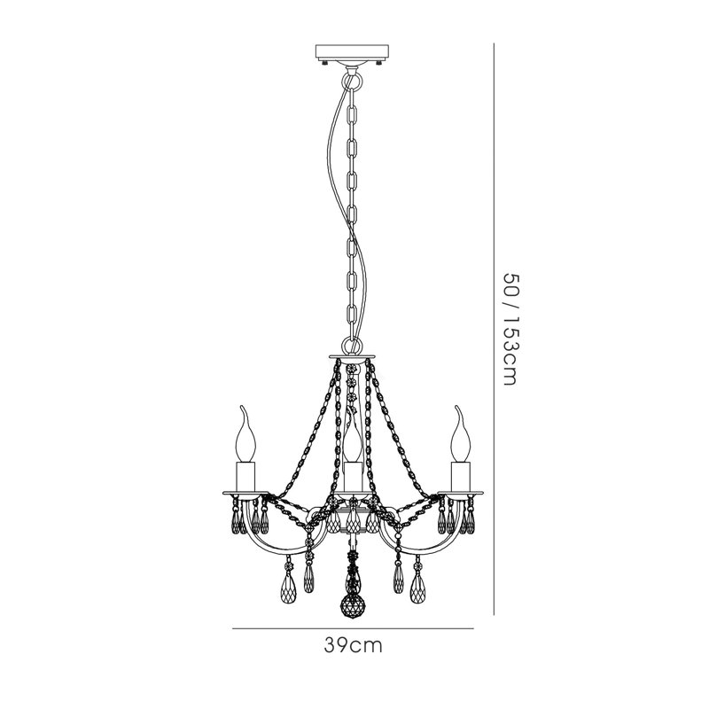 3 - Light Chandelier