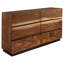 Winston Smokey Walnut Queen 4-piece Bedroom Set-1233070581-1233070583