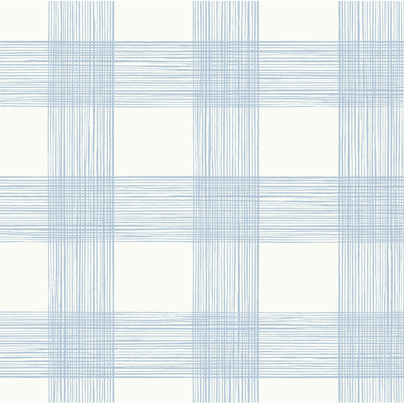 Loy Plaid Roll, Light Blue