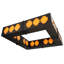 Rustic Lodge 24 - Light Semi Flush Mount