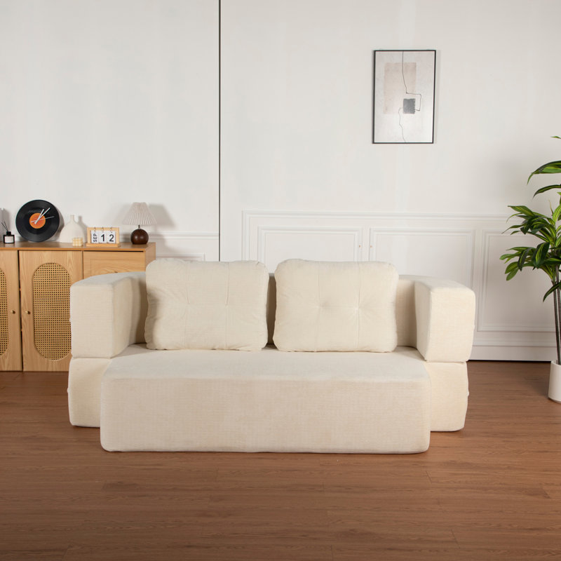 Canapé-lit convertible Cloud, BEIGE