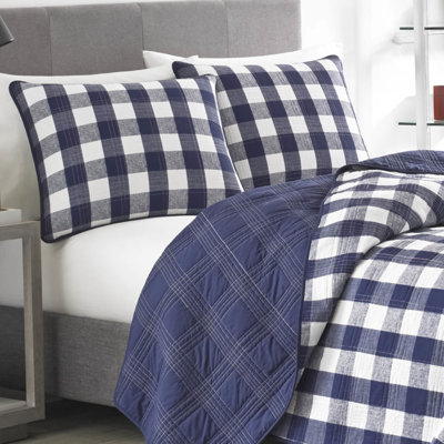 Cooper 100% Cotton Reversible Quilt Set