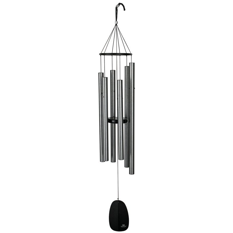 Carillon Bells of Paradise ™, H 44 po x l 22,25 po x P 7,5 po, Argenté / blanc