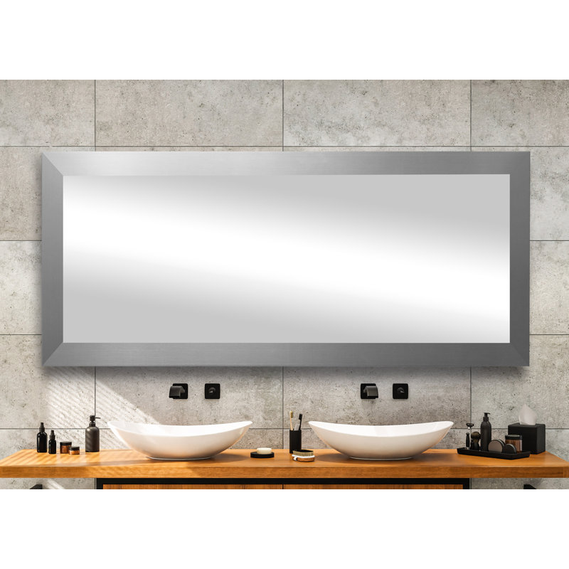 Mirror, Silver, 33" x 60"
