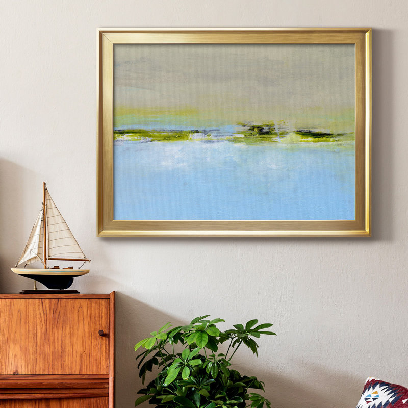 «From The Terrace II», toile encadrée de qualité supérieure - prête à être accrochée, H 22,5 po x l 30,5 po x P 1 po