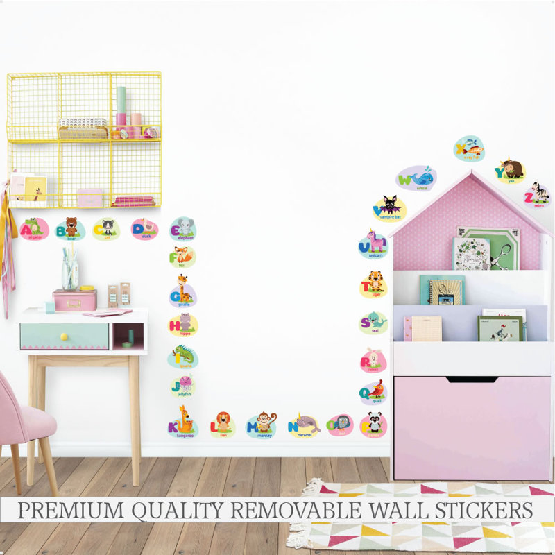 Animal Alphabet Wall Sticker