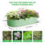 Raised Garden Bed Set of 2, 4.5FT Galvanized Raised Garden Bed for Vegetables Flowers Ground Planter-1394457357