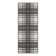 Tatasha Plaid Power Loom Polypropylene Plastic Indoor/Outdoor Area Rug in Black/White