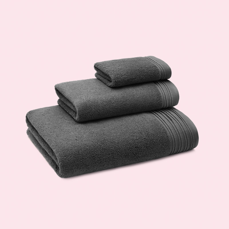 Hand Towel, Charcoal