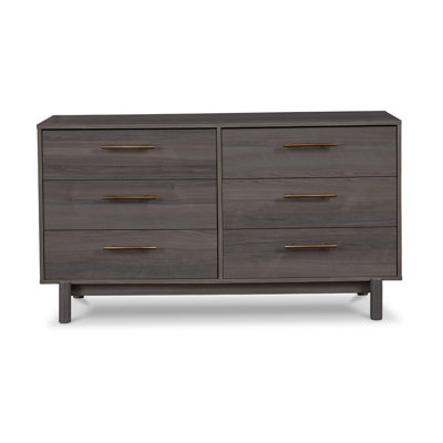 Commode double 6 tiroirs l 59 po