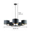 Almarie Chandelier-45208494-45208495