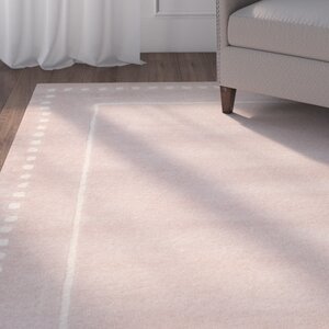 Cruz Hand-Tufted Wool Beige Area Rug