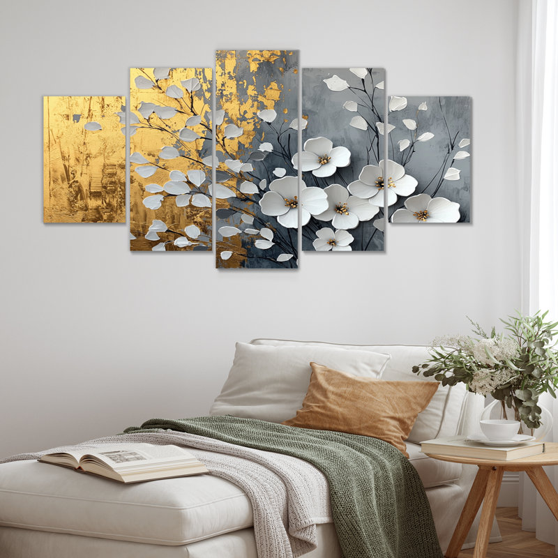 Gleason - Wildflowers Wall Art - ensemble d'art mural traditionnel