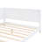 Solid Wood Full Size Daybed/ Bed - Mid-Century Modern Elegance For Living Area Long-Term Use-1110932078-1110932076