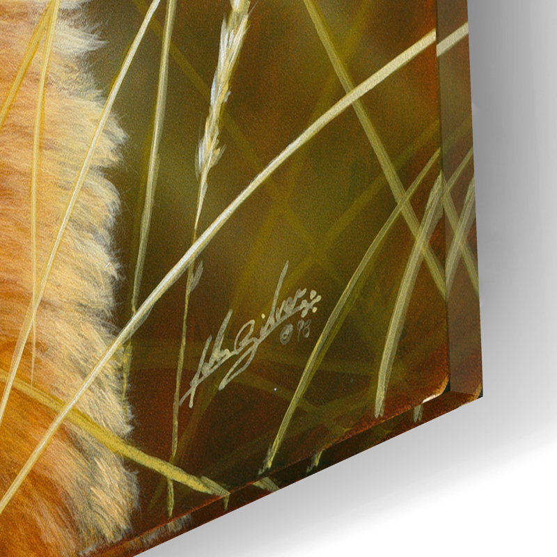 «Golden Dog» par John Silver, H 16 po x l 12 po