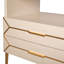 New York 2 - Drawer Solid Wood Nightstand-469607932