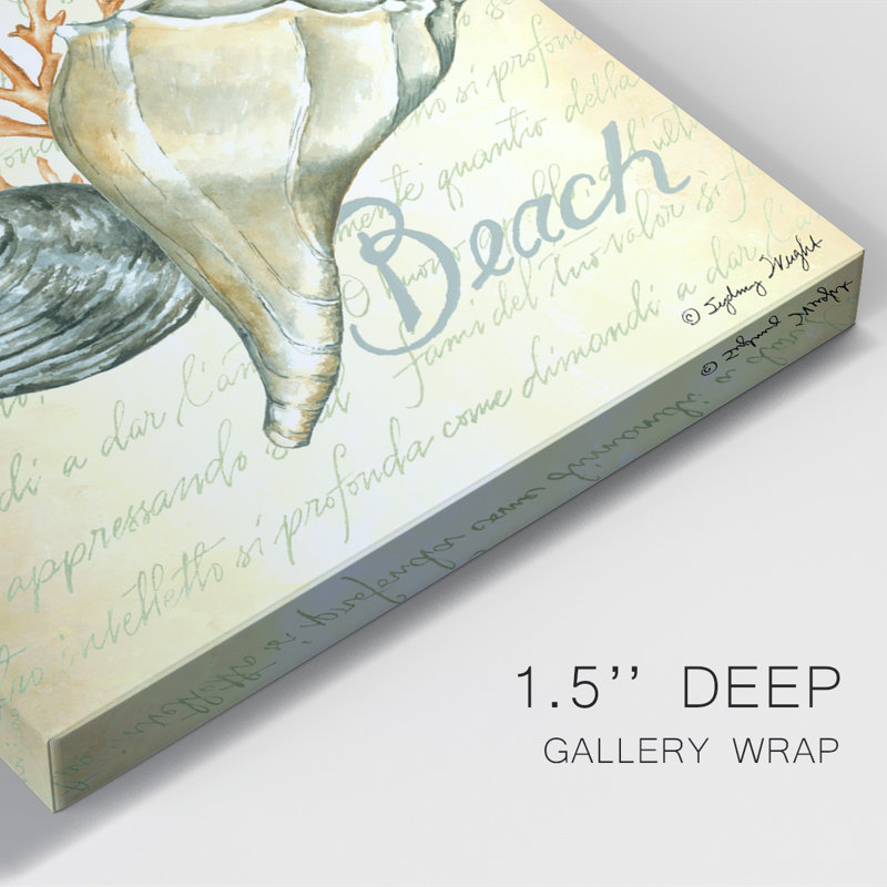 Under the Sea II, impression sur toile tendue, H 18 po x l 12 po x P 1 po