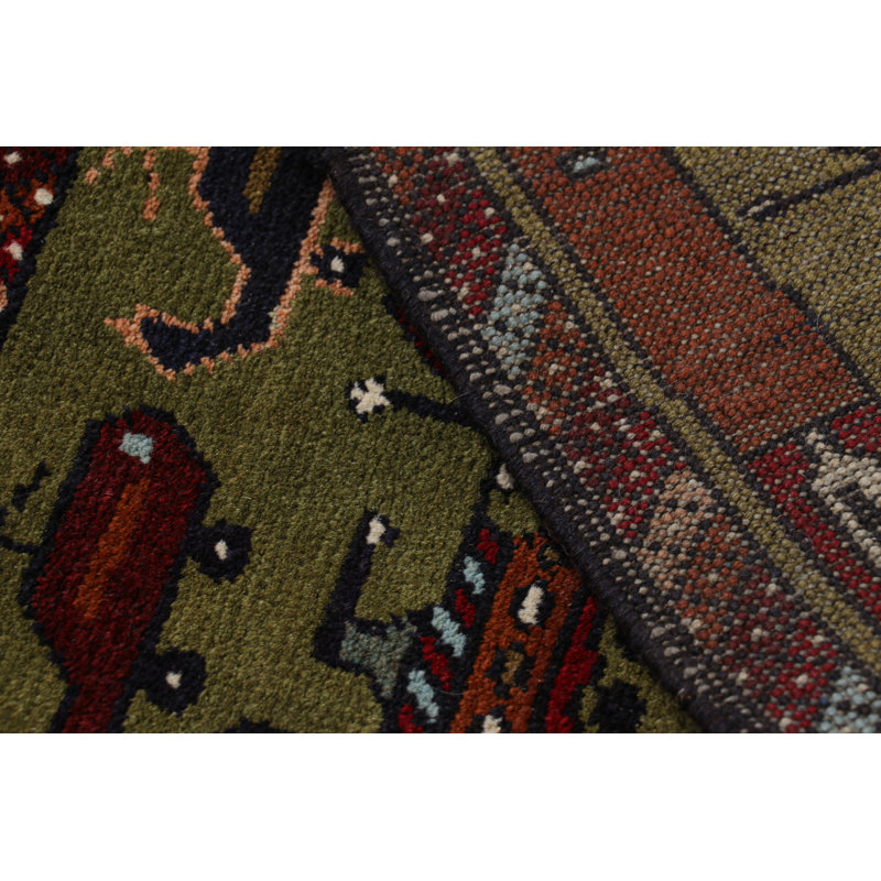 One-of-a-Kind 2'X2'11 No Wool Area Rug