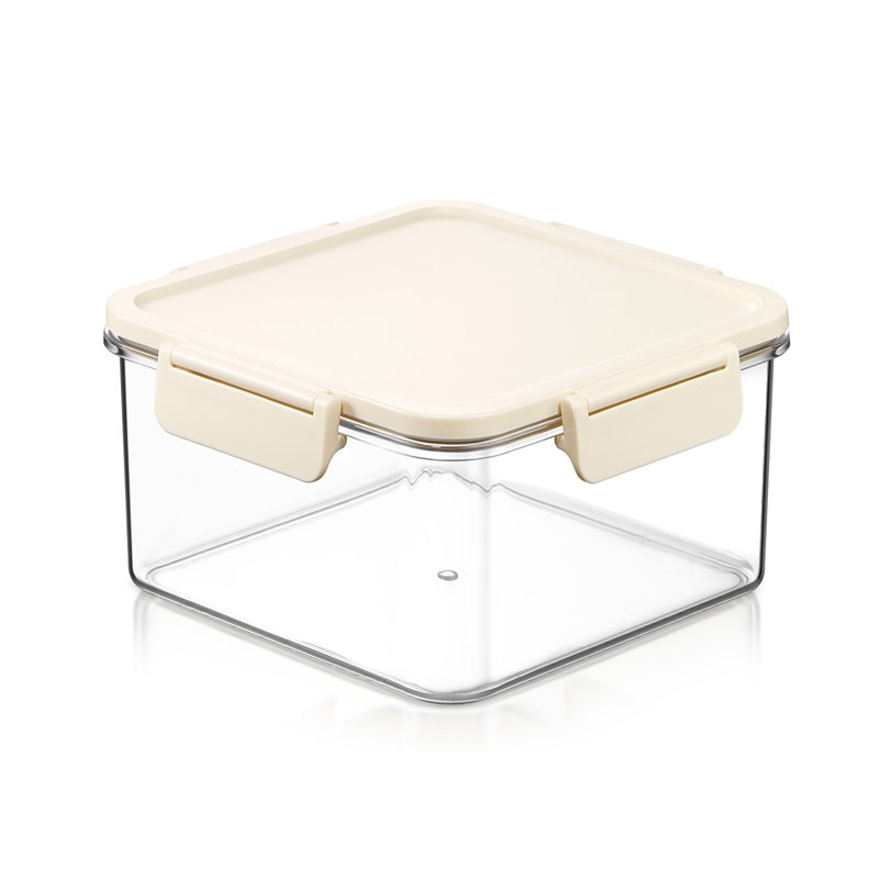 Contenant alimentaire transparent en plastique Sorbus Airtight, Carré standard