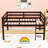 Twin Wood Loft Bed With Ladder-529905422