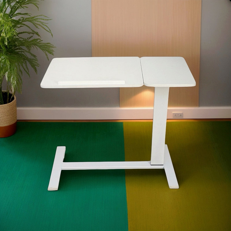Overbed Bedside Desk Mobile Rolling Laptop Stand Tilting Overbed Table With Wheels Height Adjustable Tray Table For Laptop Bed Sofa Side Table,Bedside Table