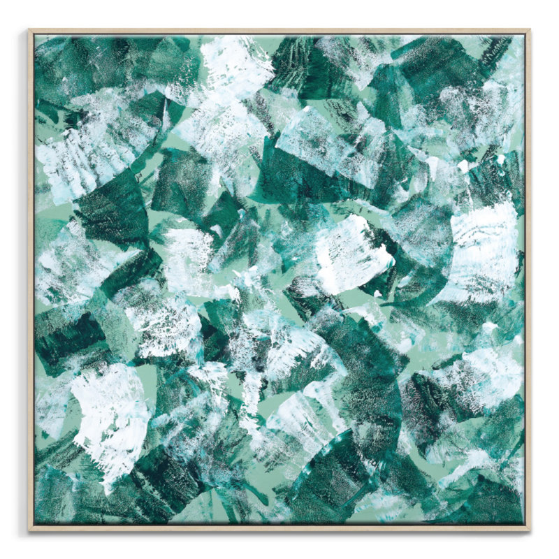 Textured 3 by Chalie MacRae - Print on Canvas, 76cm H x 76cm W, Timber