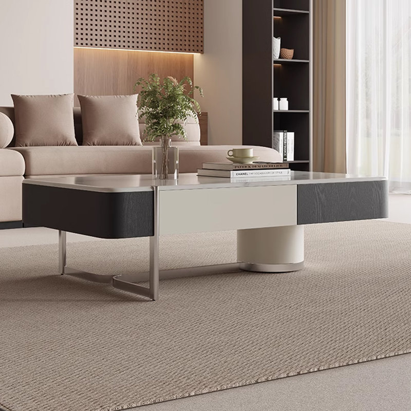 Table basse moderne de style Wabi-sabi