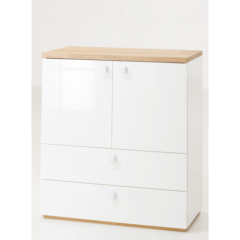 Globo 90cm W 2 - Drawer Chest of Drawers