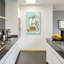 Art mural en verre acrylique 24 po x 36 po «Attic Aqua Bathroom 2» par Silvia Vassileva-1514947385