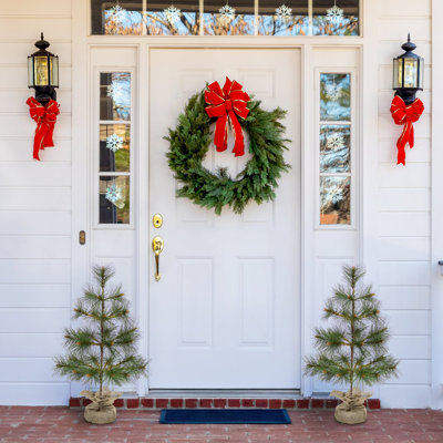 Fraser Hill Farm 3-ft. Farmhouse Fir Artificial Christmas Tree with Burlap Bag