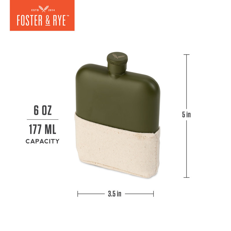 Army Green Flask