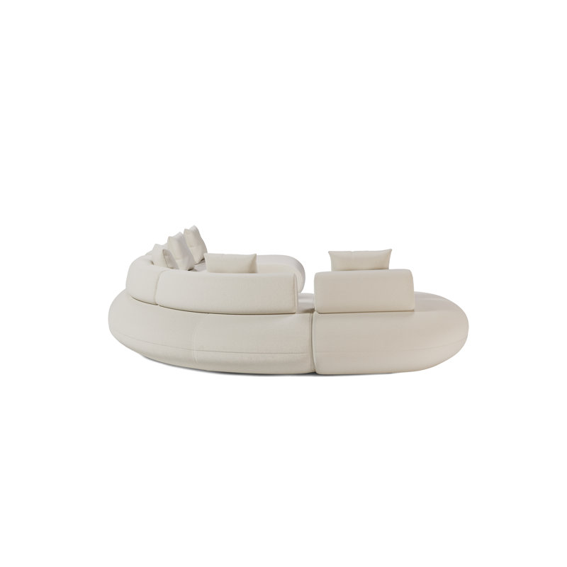 Canapé modulaire Dannita 04 In Vainilla Bouclet